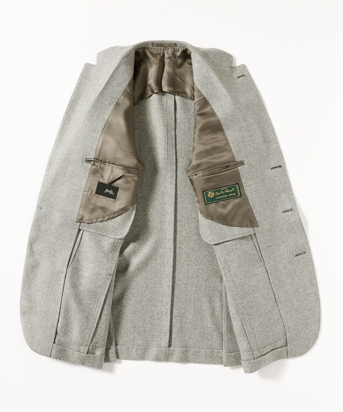 【美品】Brilla per il gusto グレー　ベージュ42 Brilla per il gusto（ブリッラ ペル イル グスト）LORO PIANA
