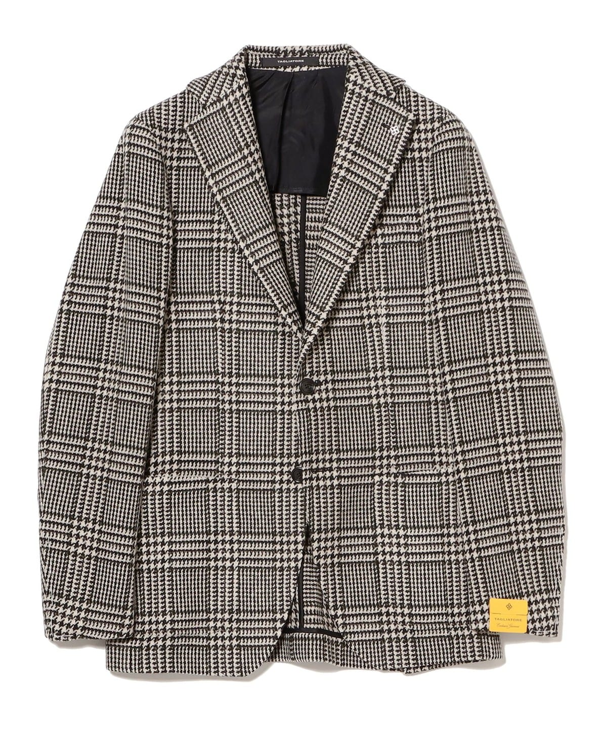 【別注】TAGLIATORE タリアトーレ / COSTA AZZURRA グレンチェック ジャケット ジャケット MEN BLACK/EV929 44