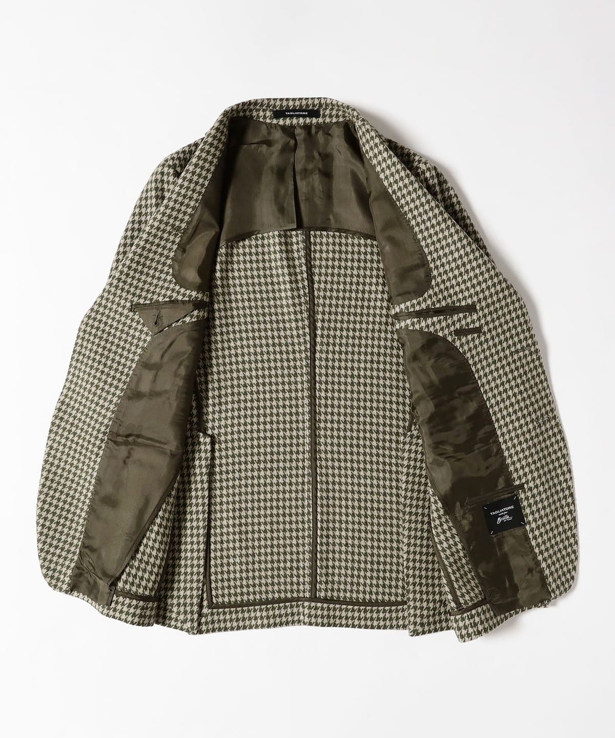 TAGLIATORE Brilla テーラードジャケット グレーハウンドトゥース