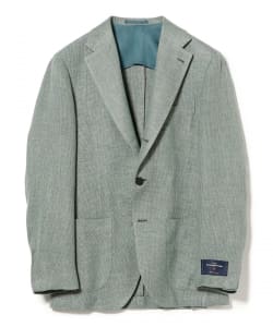Ermenegildo Zegna ミックスファブリック ホップサック ジャケット