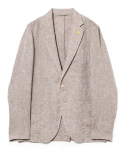 【別注】GIANNETTO / リネン ソリッド ジャケット