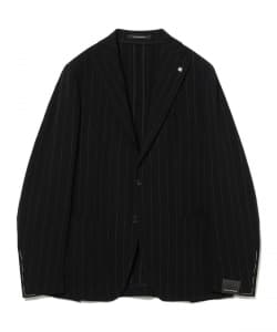 TAGLIATORE / A-DAKAR シアサッカー ストライプ ジャケット