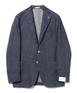 【別注】BRERAS / ミックスファブリック デニム ブレザー