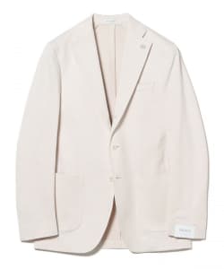 【別注】BRERAS / コットンリネン エクリュカラー ジャケット