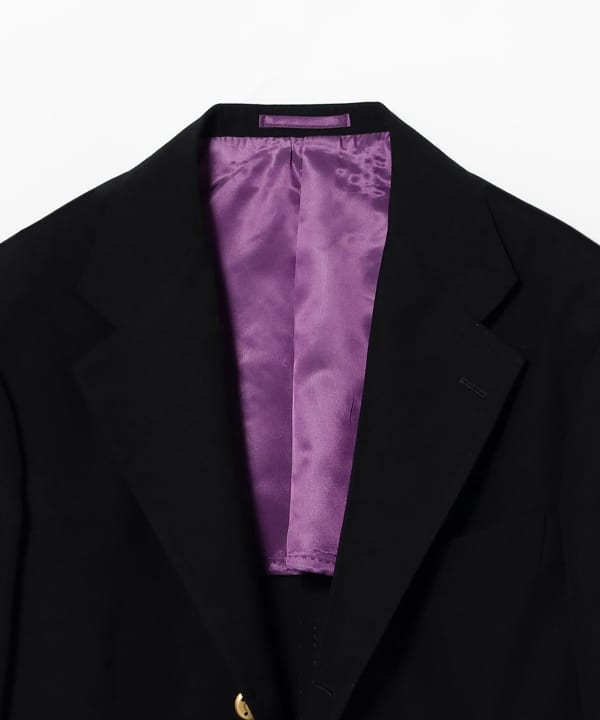 ITOスペシャル DORMEUIL ウール ネイビーブレザー