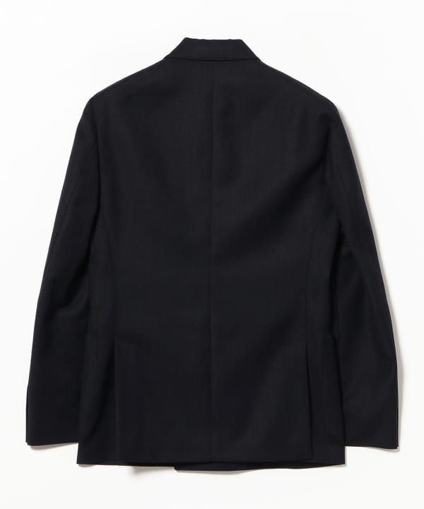 LARDINI / ROMA ウール ヘリンボーン ダブルブレスト ジャケット