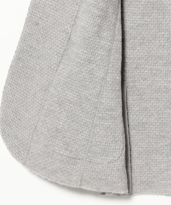 LARDINI / ミックスファブリック  ニットジャケット
