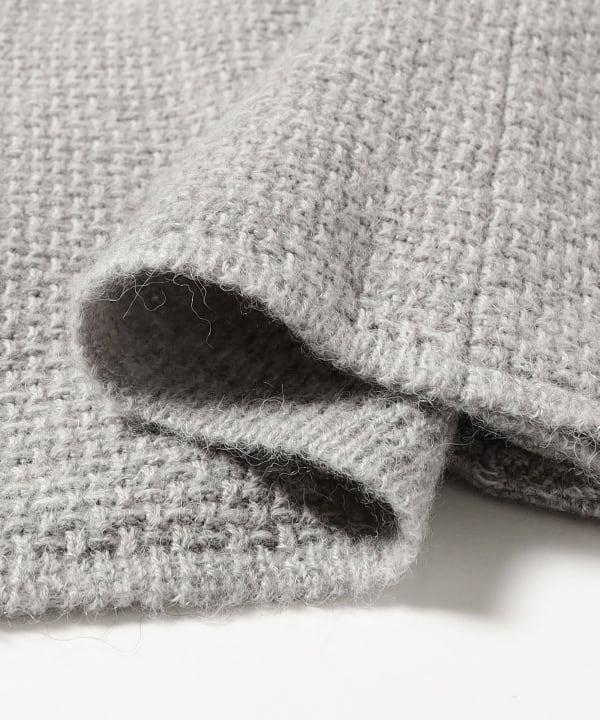 LARDINI / ミックスファブリック  ニットジャケット