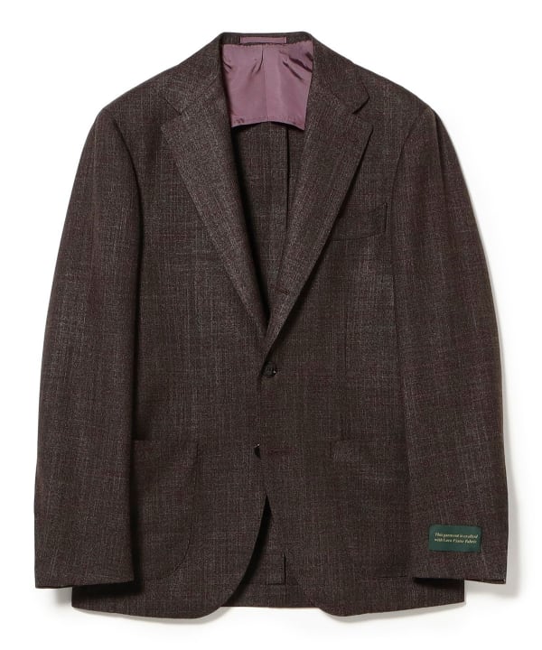 LORO PIANA FABRIC ウールシルク メランジ ジャケット
