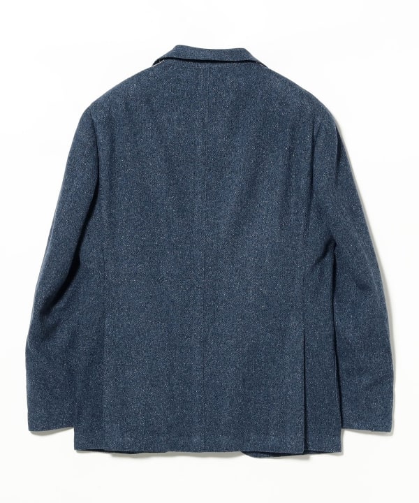 Ermenegildo Zegna ミックスファブリック ヘリンボーン ジャケット
