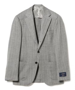 Ermenegildo Zegna 4ミックスファブリック ヘリンボーン ジャケット