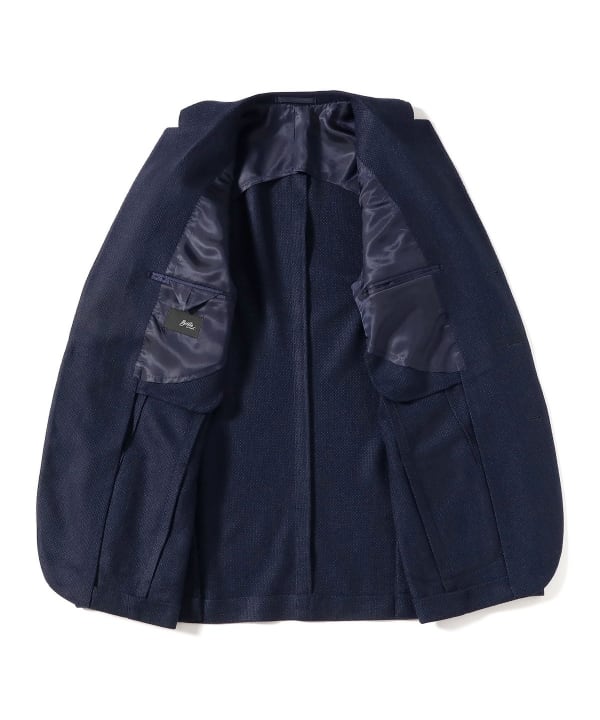 Ermenegildo Zegna ミックスファブリック ホップサック ジャケット