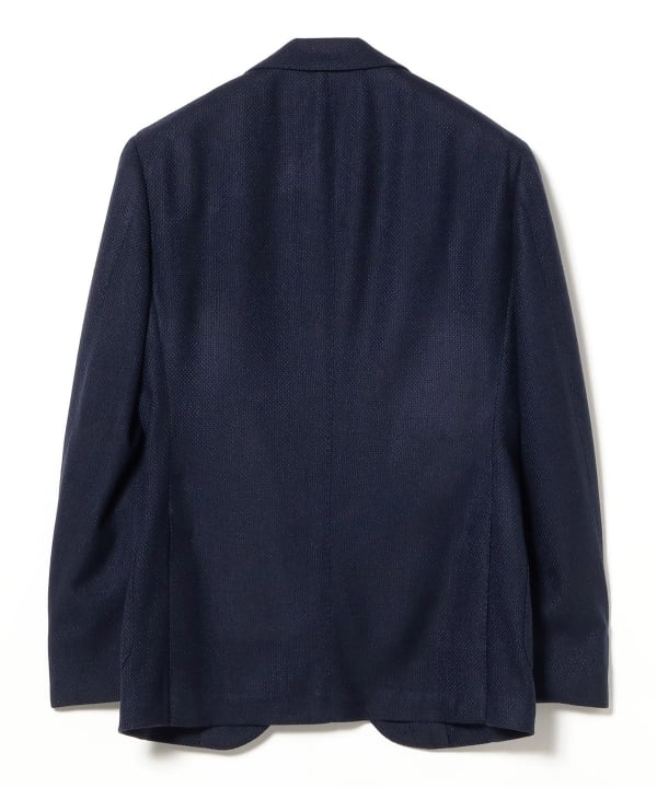 Ermenegildo Zegna ミックスファブリック ホップサック ジャケット