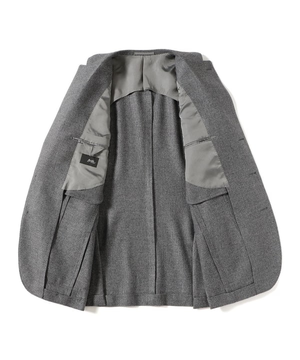 Ermenegildo Zegna ミックスファブリック ホップサック ジャケット