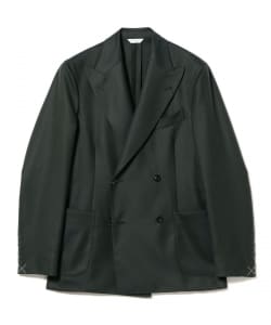 BOGLIOLI / DOVER ウール ホップサック ダブルブレスト ジャケット