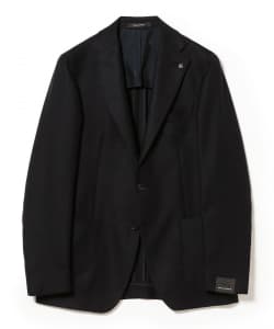 【別注】TAGLIATORE / ウール バスケット ネイビージャケット