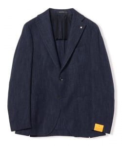 【別注】TAGLIATORE / ミックスファブリック ヘリンボーン ジャケット