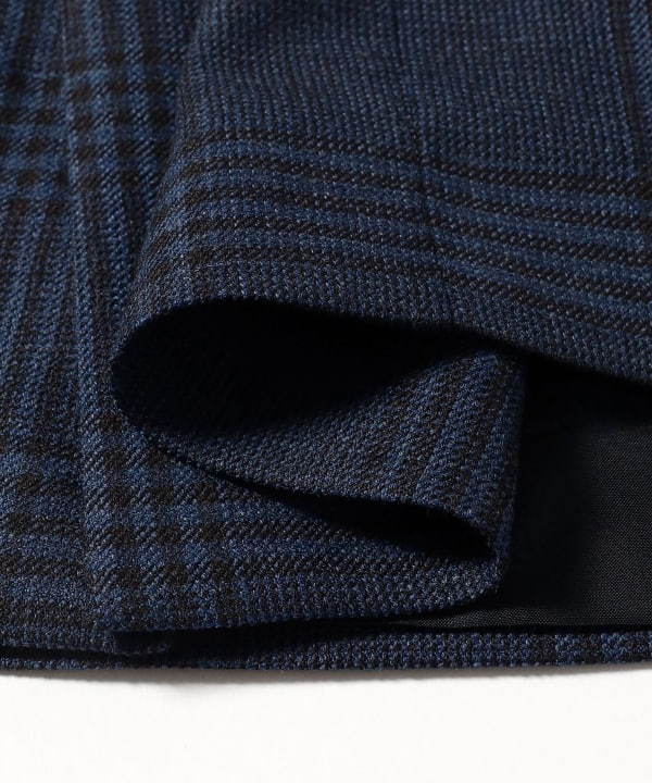 [Special order] TAGLIATORE / Mixed Fabric Glen Check Jacket