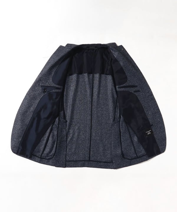 【別注】TAGLIATORE / ミックスファブリック メランジ ジャケット