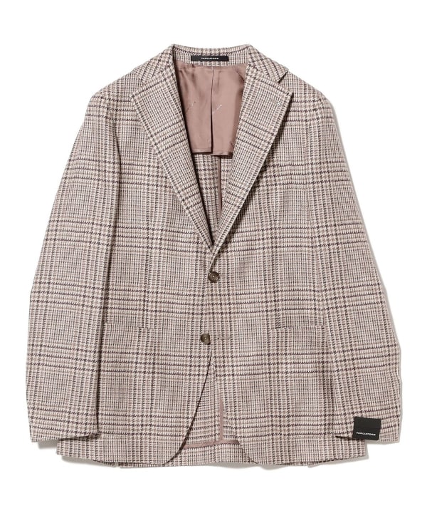 [Special order] TAGLIATORE / Wool Silk Glen Check Jacket