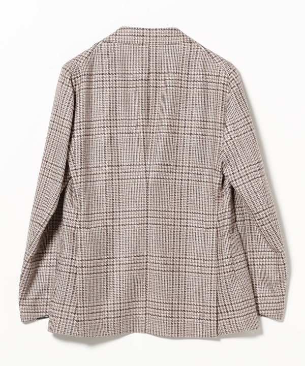 [Special order] TAGLIATORE / Wool Silk Glen Check Jacket