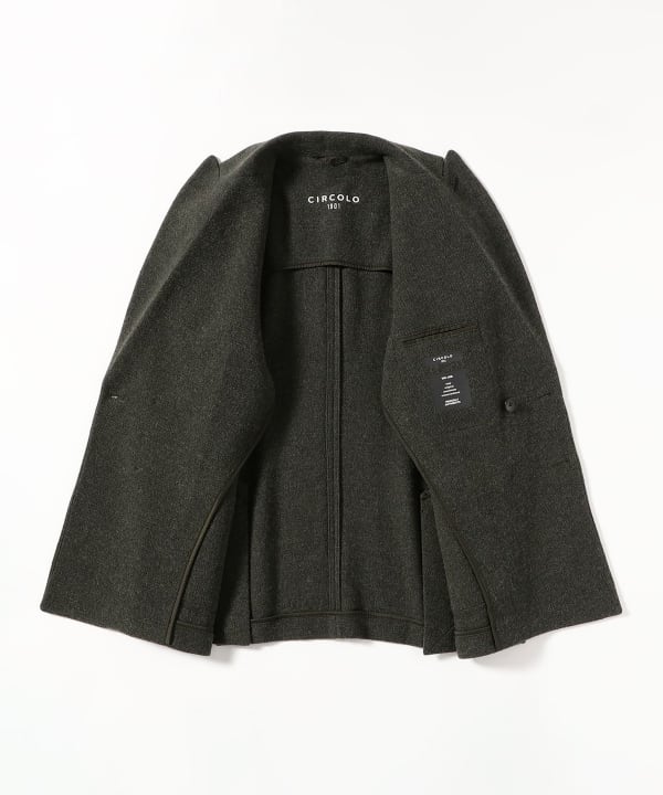 CIRCOLO1901 / ウールカシミヤ ジャージ ダブルブレスト ジャケット