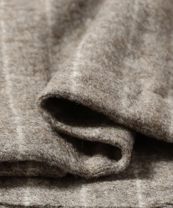 [Special order] BRERAS / Mixed Fabric Beige Stripe Jacket