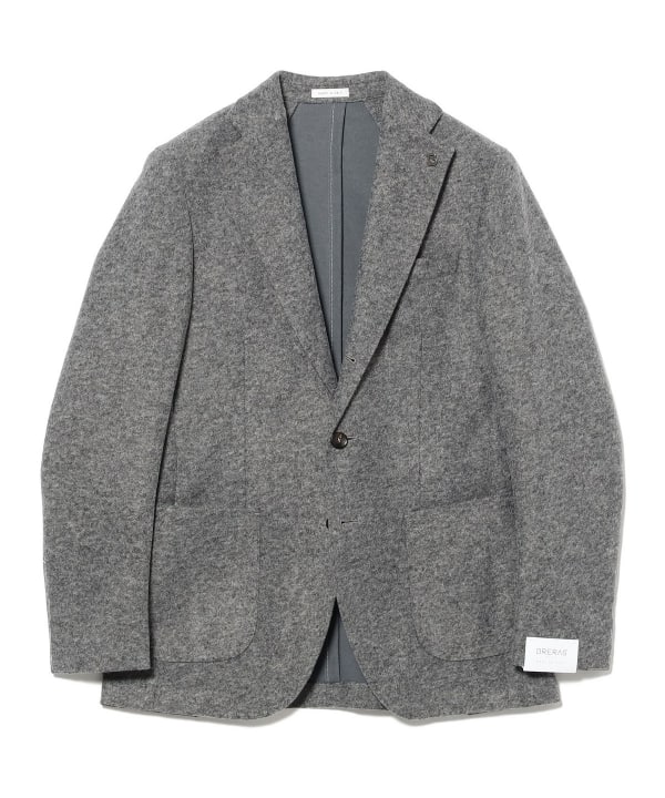 [Special order] BRERAS / Mixed Fabric Solid Jacket