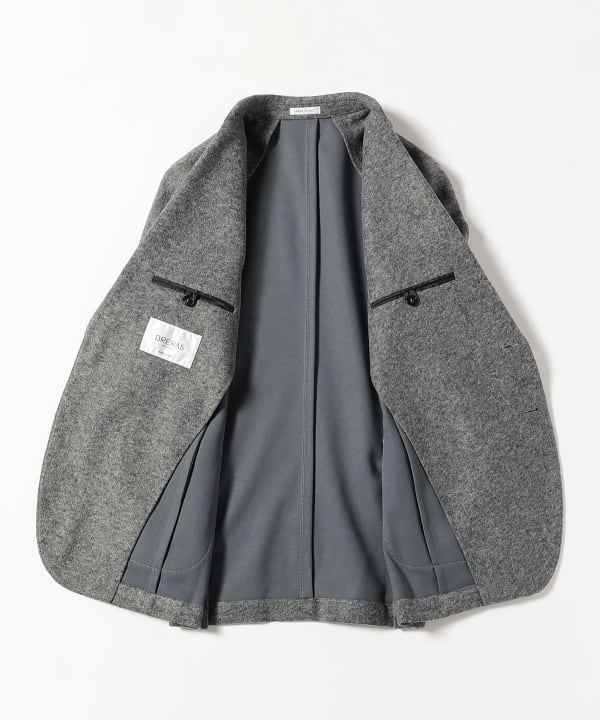 [Special order] BRERAS / Mixed Fabric Solid Jacket