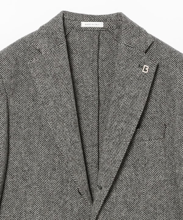 [Special order] BRERAS / Wool Herringbone Jacket