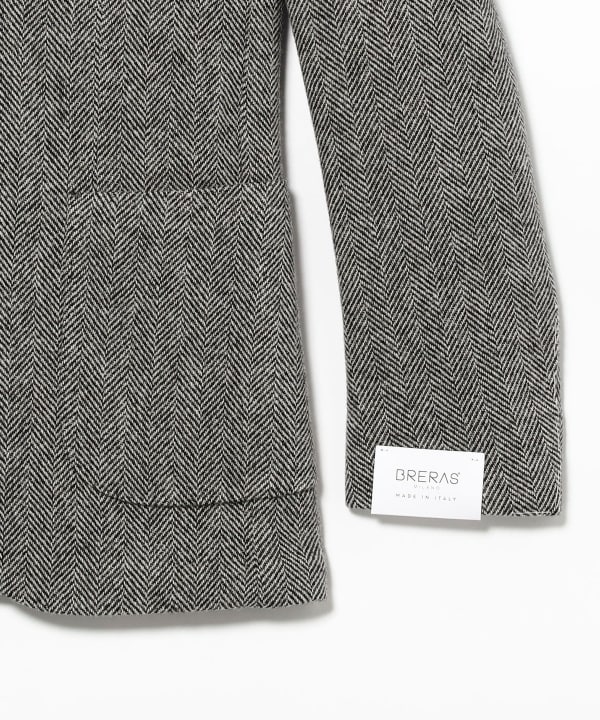 [Special order] BRERAS / Wool Herringbone Jacket