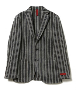 ▲【ERNESTO / マルチストライプ 2ボタンジャケット】■■