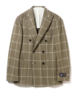 ▲Brilla per il gusto / ウインドウペーン ダブルブレストジャケット FOX■■