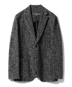 ▲CIRCOLO1901 / ビッグヘリンボーンプリント 2ボタンジャケット◎