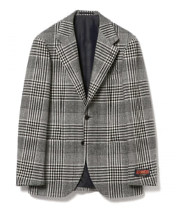 ▲Brilla per il gusto / E.THOMAS ウールカシミヤ ビッググレンチェック ジャケット