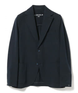 ▲CIRCOLO1901 / ストレッチコットン ネイビー ジャケット