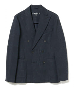 CIRCOLO1901 / グレンチェック ダブルブレスト ジャケット