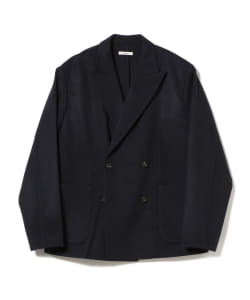 ▲moncao / ウールカシミヤ ダブルブレスト ジャケット
