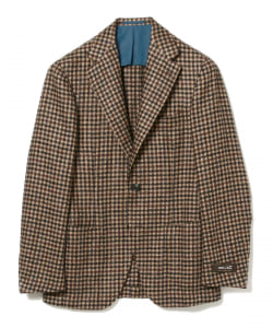 ▲Brilla per il gusto / FERLA ツイード ガンクラブチェック ジャケット