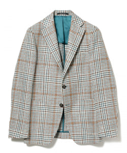 TAGLIATORE × Brilla per il gusto / 別注 COSTA AZZURRA 4ミックス カラーグレンチェック ジャケット