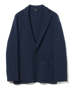 ▲【ショップ限定商品】991 / Rosario ハウンドトゥース ニットジャケット