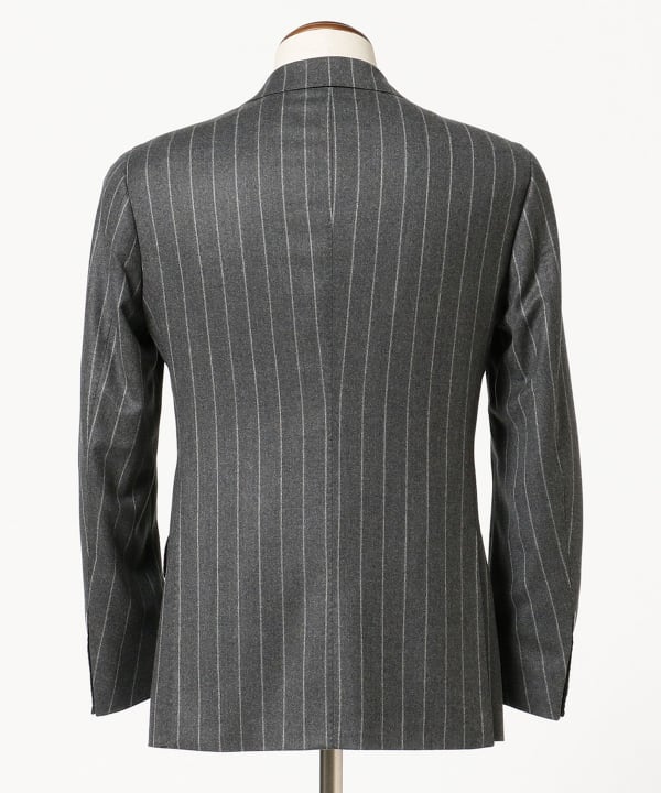 Brilla per il gusto (Brilla per il gusto) Ermenegildo Zegna Chalk Stripe  Suit (Suits and Ties Suits) Available at BEAMS