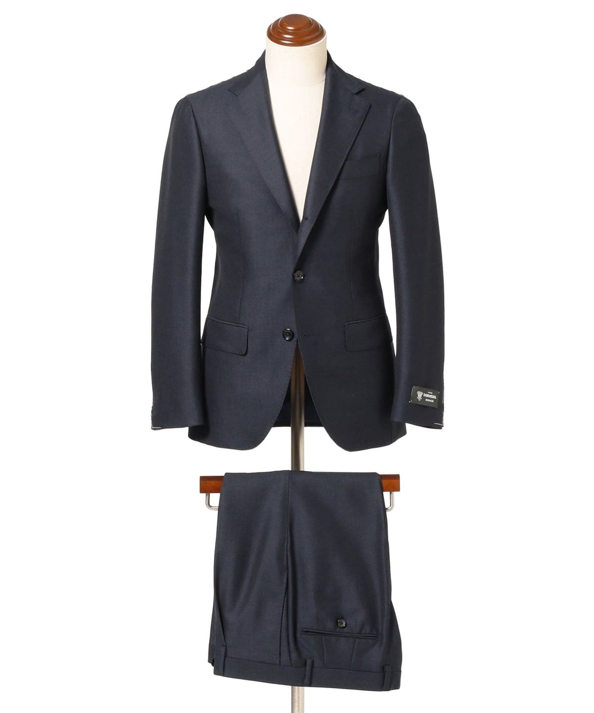 【美品】ブリッラペルイルグストDORMEUILスーパーブリオスーツグレー Brilla per il gusto（ブリッラ ペル イル グスト）DORMEUIL