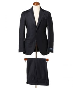 Ermenegildo Zegna ウール ソリッドスーツ