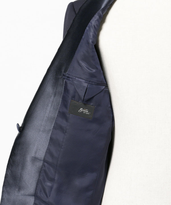 Brilla per il gusto (Brilla per il gusto) CARLO BARBERA dark blue tuxedo  (suits and ties, suits) available at BEAMS