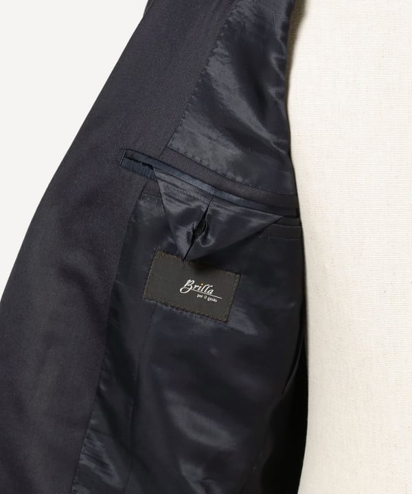 【Brilla】オリジナルスーツ DRAGO 濃GREENグレインプレイド 48 Brilla】オリジナルスーツ DRAGO 濃GREENグレインプレイド 48