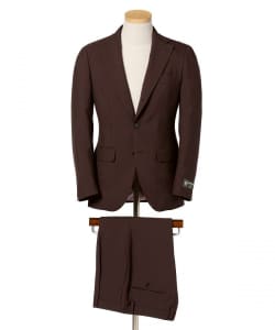 DORMEUIL ウールモヘヤ ソリッド スーツ