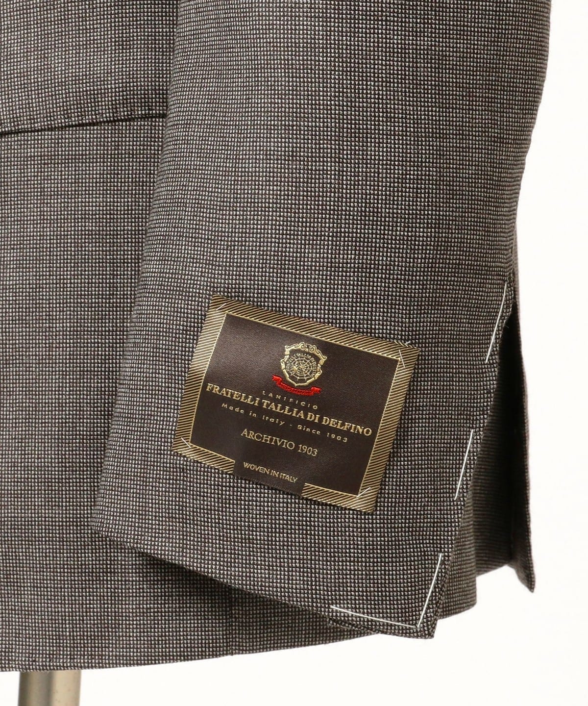 極美品 BEAMS F TALLIA DI DELFINO チェック 50