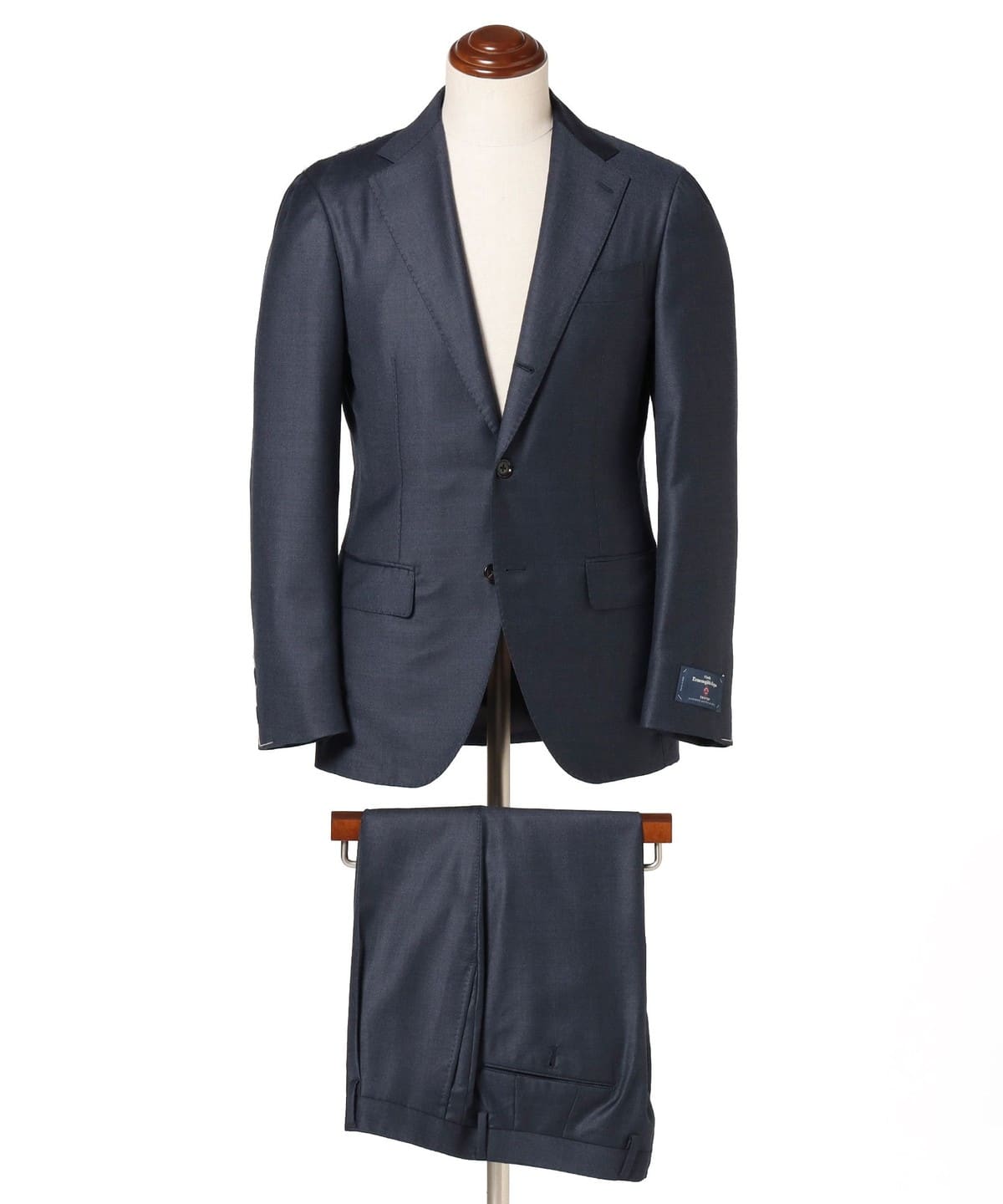 Ermenegildo Zegna ウール メランジ スーツ スーツ・ネクタイ MEN D. BLUE/4601 48