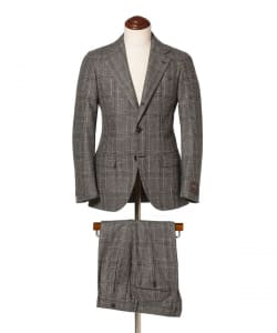VITALE BARBERIS CANONICO ウール グレンチェック+ペーン スーツ